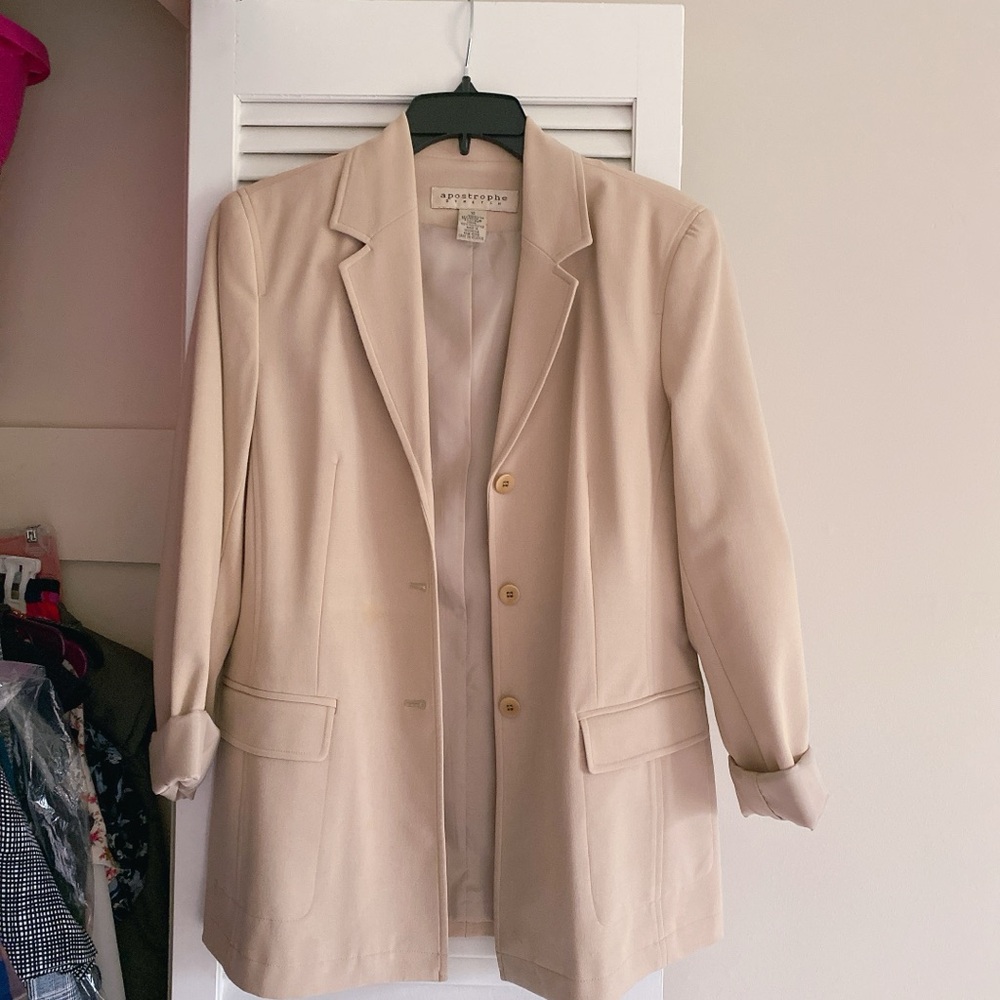Women's Beige Blazer